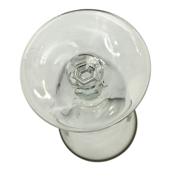 Mikasa Briarcliffe Crystal Stemware Silver Band Iced Tea Wine Glass Water Goblet - Picture 6 of 16